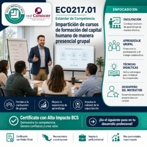 EC0217.01 — Impartición de cursos presenciales grupales