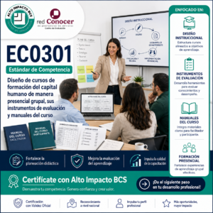 EC0301 — Diseño de cursos presenciales, instrumentos y manuales